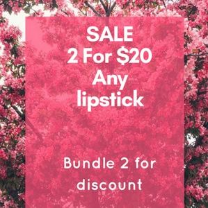2 lip products $20